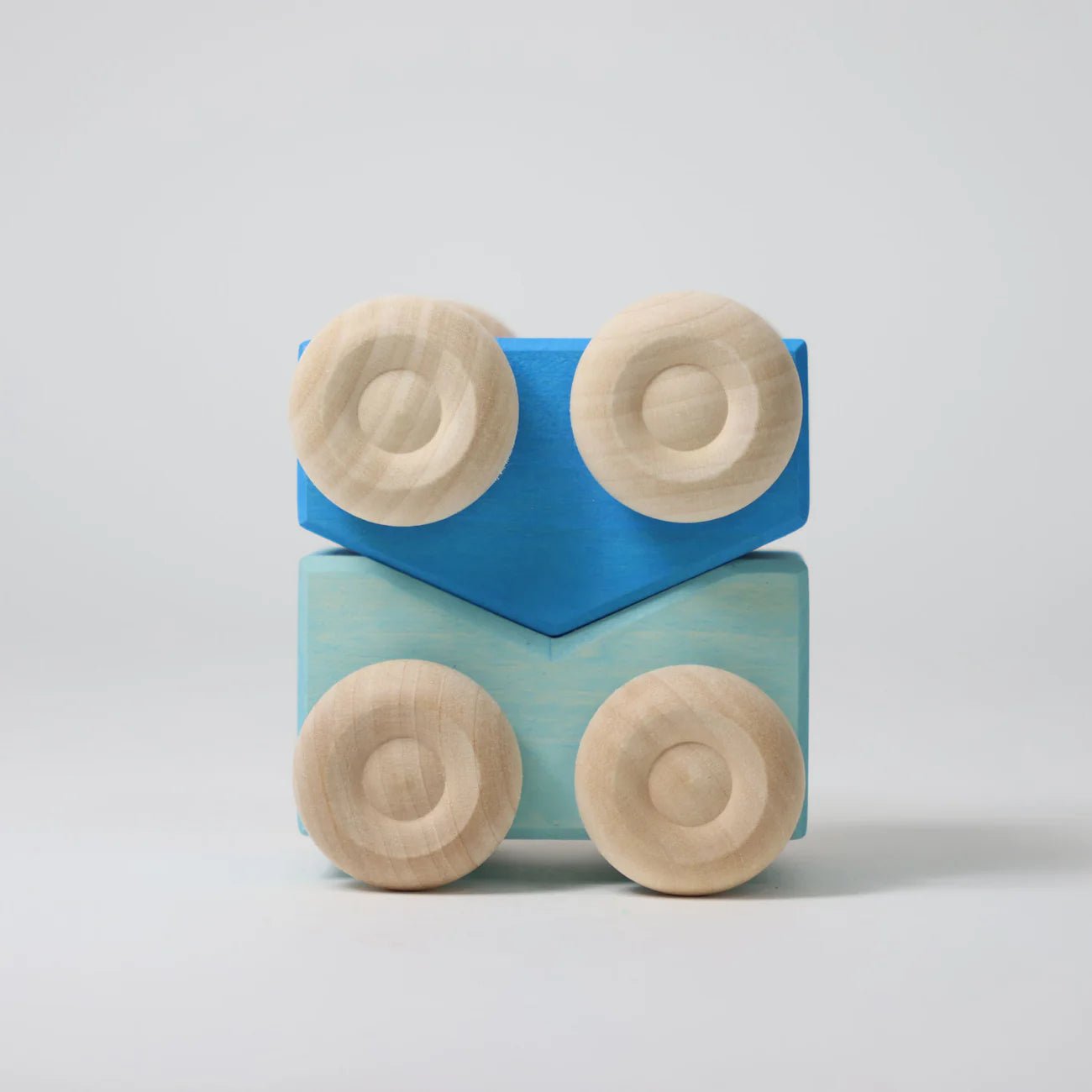 Grimm's Stacking Cars Blue - vendor-unknown - Honeybee Toys