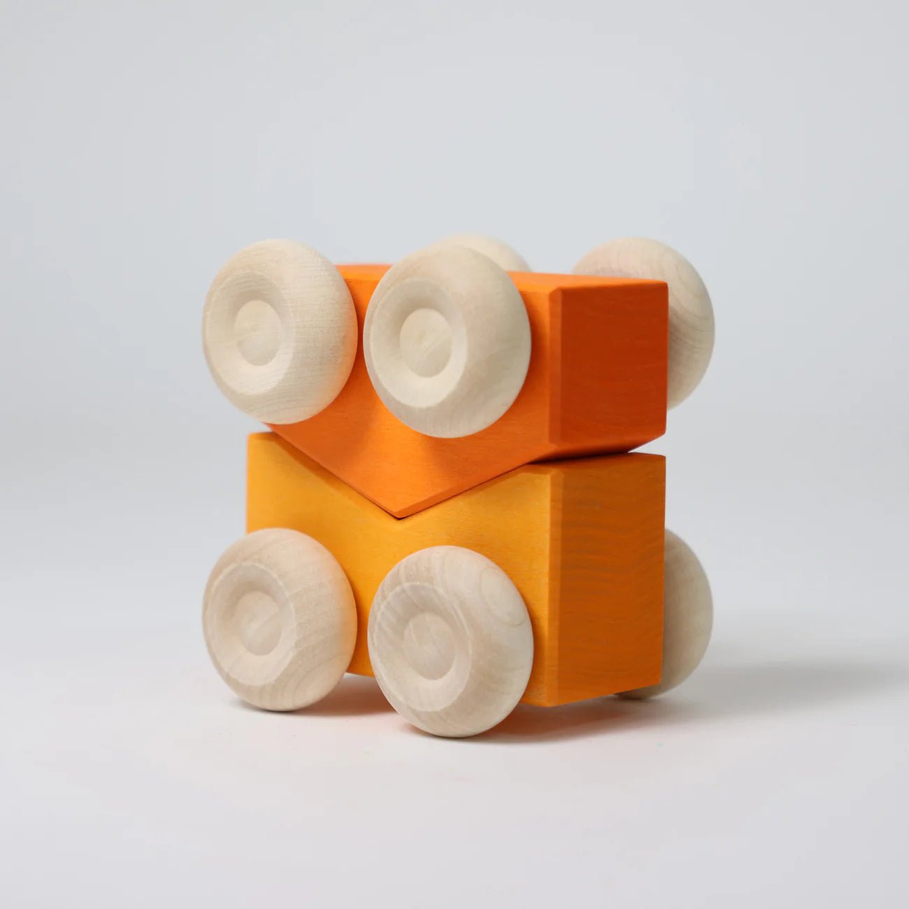 Grimm's Stacking Cars Orange - vendor-unknown - Honeybee Toys