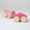 Grimm's Stacking Cars Pink - vendor-unknown - Honeybee Toys