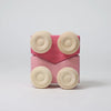 Grimm's Stacking Cars Pink - vendor-unknown - Honeybee Toys