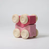 Grimm's Stacking Cars Pink - vendor-unknown - Honeybee Toys