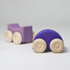 Grimm's Stacking Cars Purple - vendor-unknown - Honeybee Toys