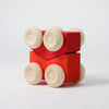 Grimm's Stacking Cars Red - Honeybee Toys - Honeybee Toys