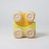Grimm's Stacking Cars Yellow - Honeybee Toys - Honeybee Toys