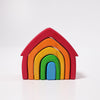 Grimm's Stacking House Coloured - vendor-unknown - Honeybee Toys