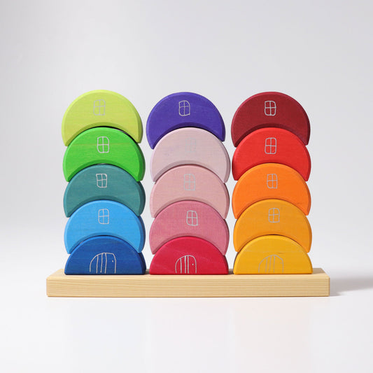 Grimm's Stacking Moons - vendor-unknown - Honeybee Toys