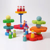Grimm's Stacking Tower, Flowers - vendor-unknown - Honeybee Toys