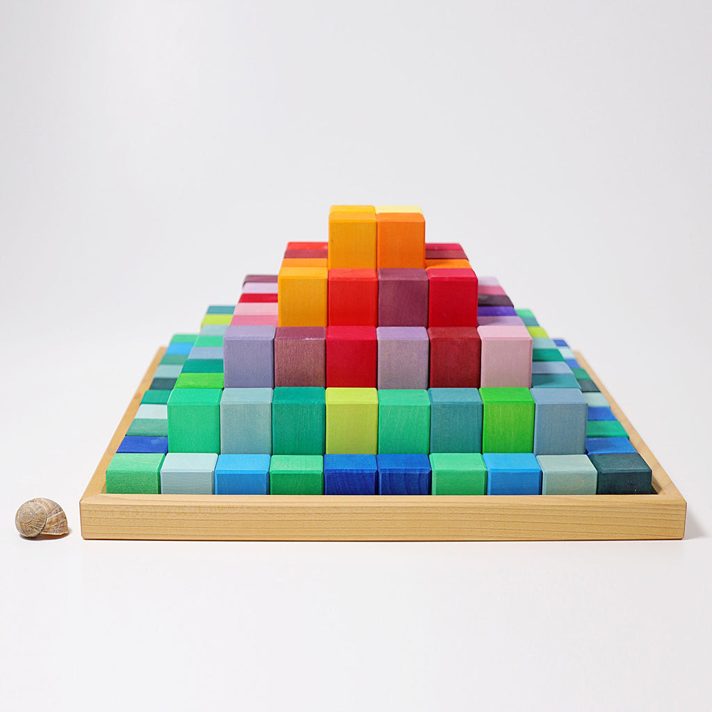 Grimm's Stepped Pyramid Large (LSP) - vendor-unknown - Honeybee Toys
