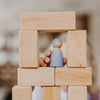 Grimm's Stepped Pyramid Large Natural - vendor-unknown - Honeybee Toys