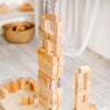Grimm's Stepped Pyramid Large Natural - vendor-unknown - Honeybee Toys