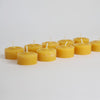 Grimm's Tea Light Candles 100% Beeswax set of 10 - vendor-unknown - Honeybee Toys