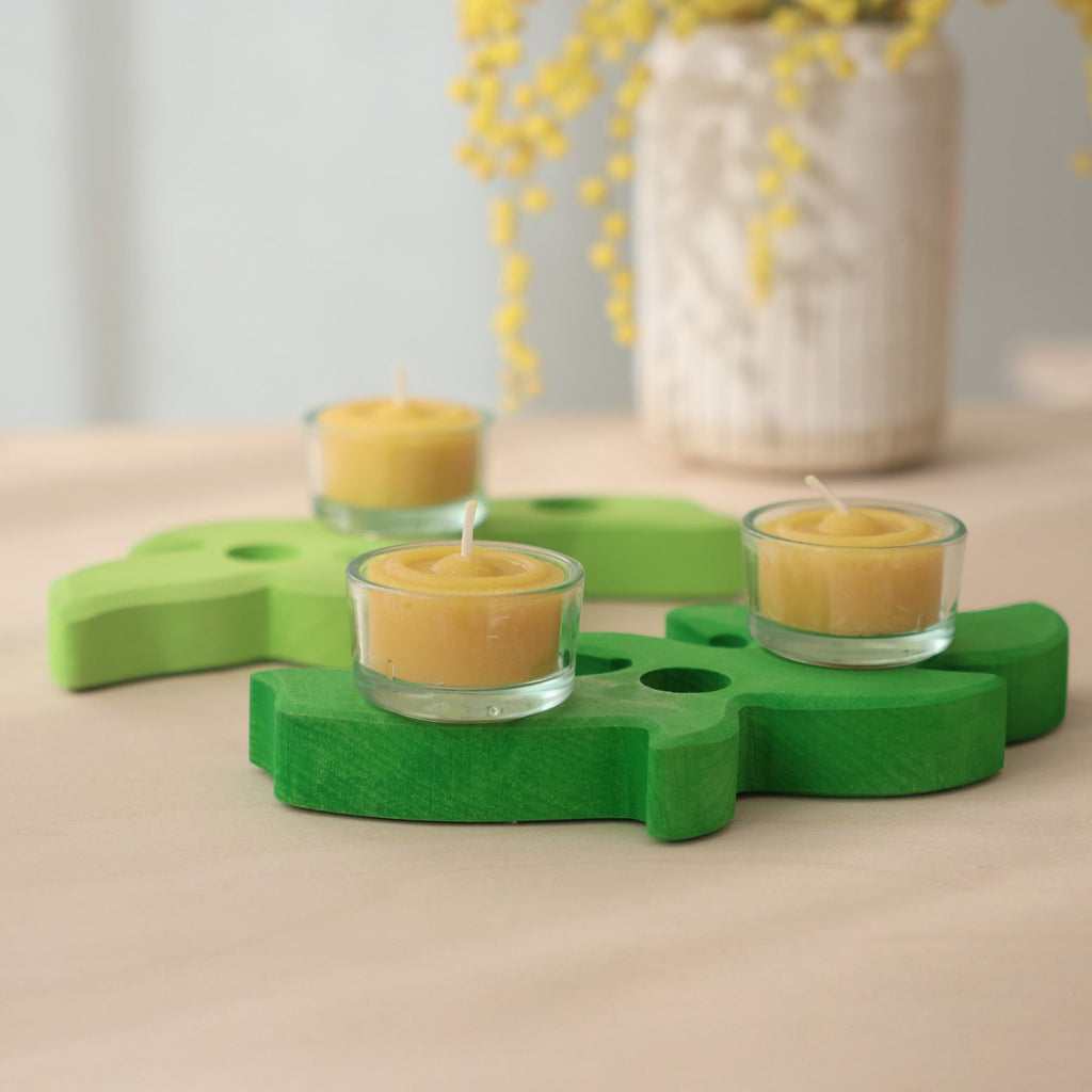 Grimm's Tea Light Holders Glass 5 Pieces - vendor-unknown - Honeybee Toys
