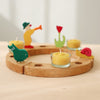 Grimm's Tea Light Holders Glass 5 Pieces - vendor-unknown - Honeybee Toys