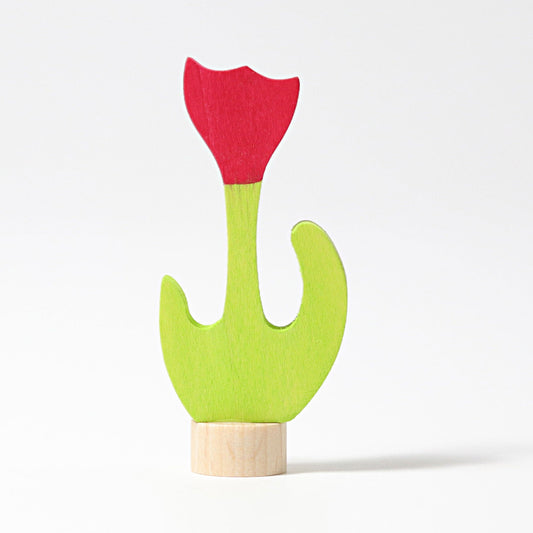 Grimm's Tulip Decoration, Red - vendor-unknown - Honeybee Toys