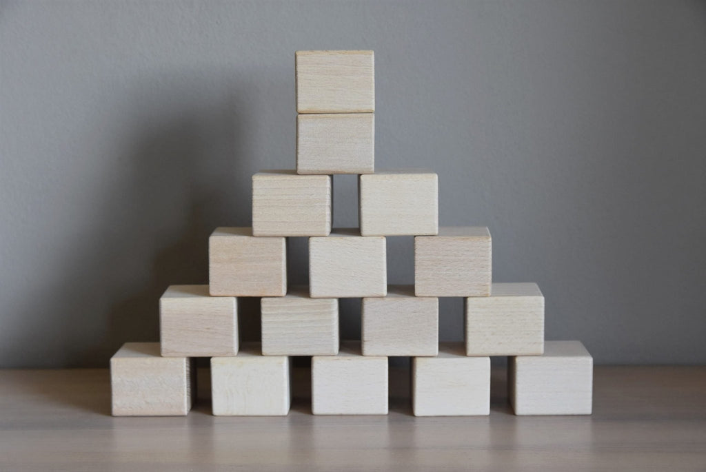 Just Blocks Baby Pack (16) 40% Off (Was $42.90 Now $25.74) - vendor-unknown - Honeybee Toys