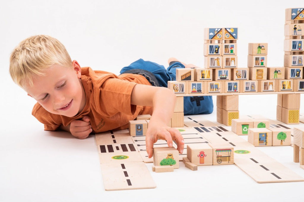 Just Blocks - CITY Medium - vendor-unknown - Honeybee Toys