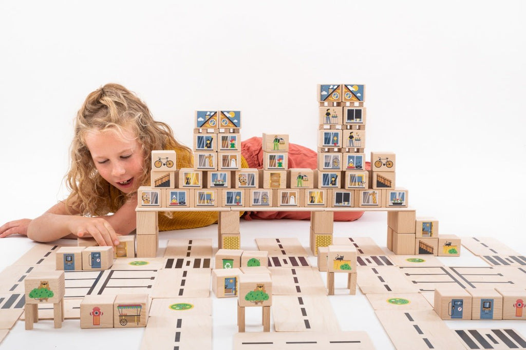 Just Blocks - CITY Medium - vendor-unknown - Honeybee Toys
