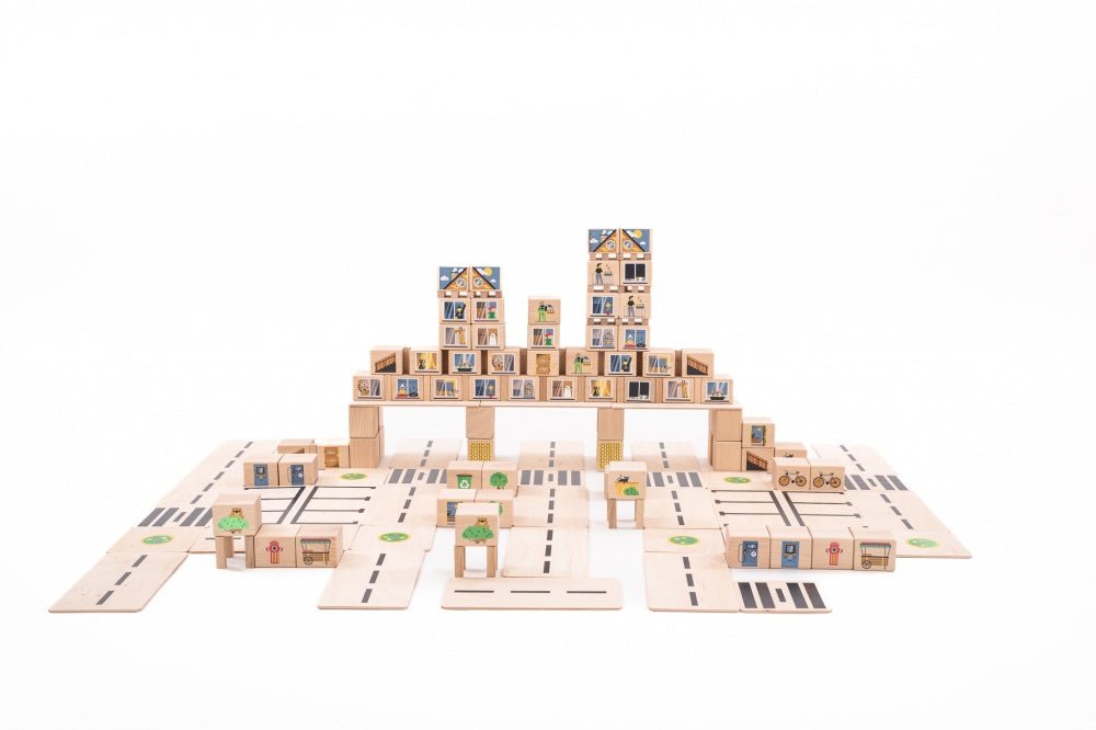 Just Blocks - CITY Medium - vendor-unknown - Honeybee Toys