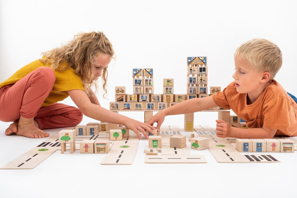 Just Blocks - CITY Medium - vendor-unknown - Honeybee Toys