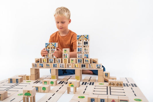 Just Blocks - CITY Medium - vendor-unknown - Honeybee Toys
