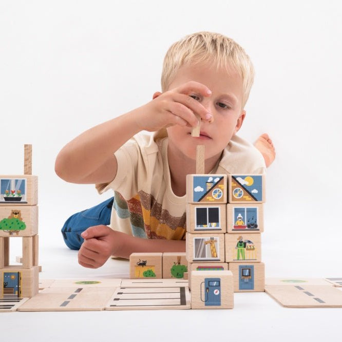 Just Blocks - CITY Small - vendor-unknown - Honeybee Toys
