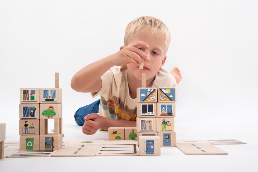 Just Blocks - CITY Small - vendor-unknown - Honeybee Toys