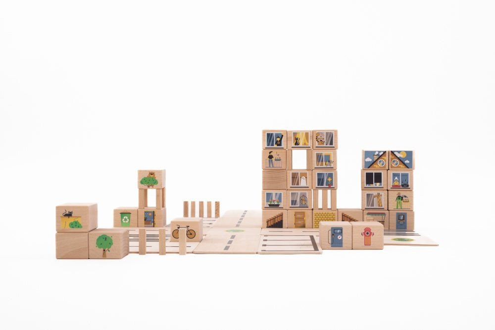 Just Blocks - CITY Small - vendor-unknown - Honeybee Toys