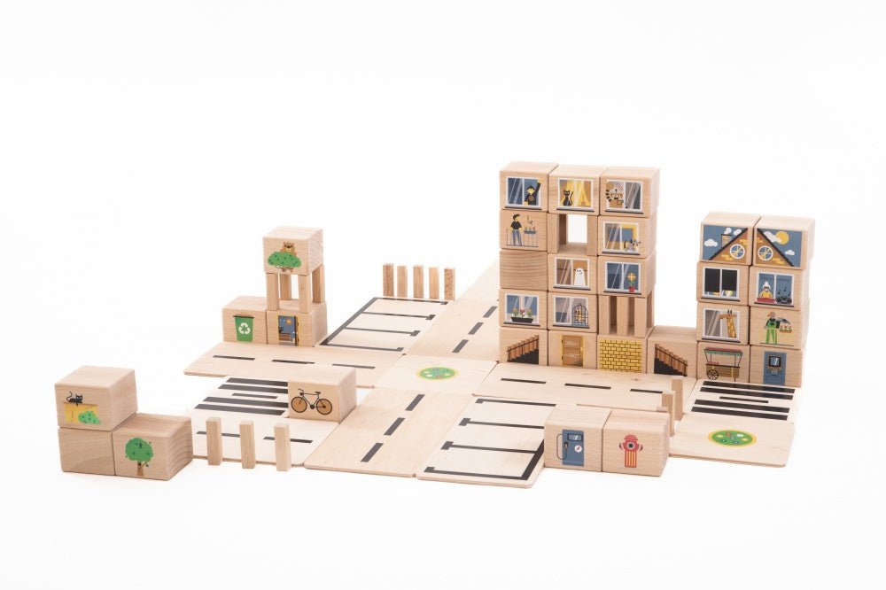Just Blocks - CITY Small - vendor-unknown - Honeybee Toys