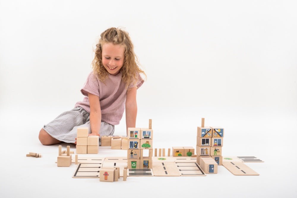 Just Blocks - CITY Small - vendor-unknown - Honeybee Toys