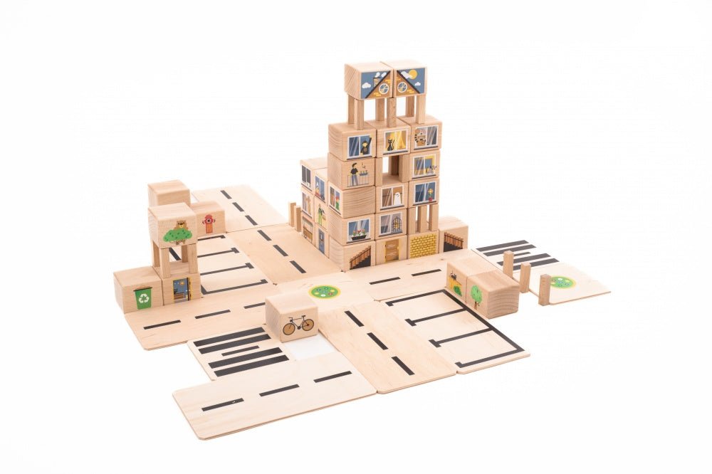 Just Blocks - CITY Small - vendor-unknown - Honeybee Toys