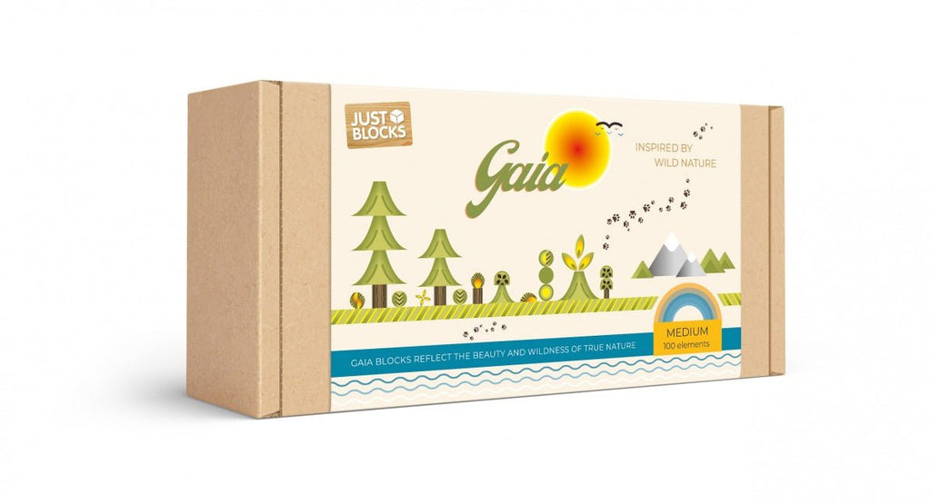Just Blocks - GAIA Medium - vendor-unknown - Honeybee Toys