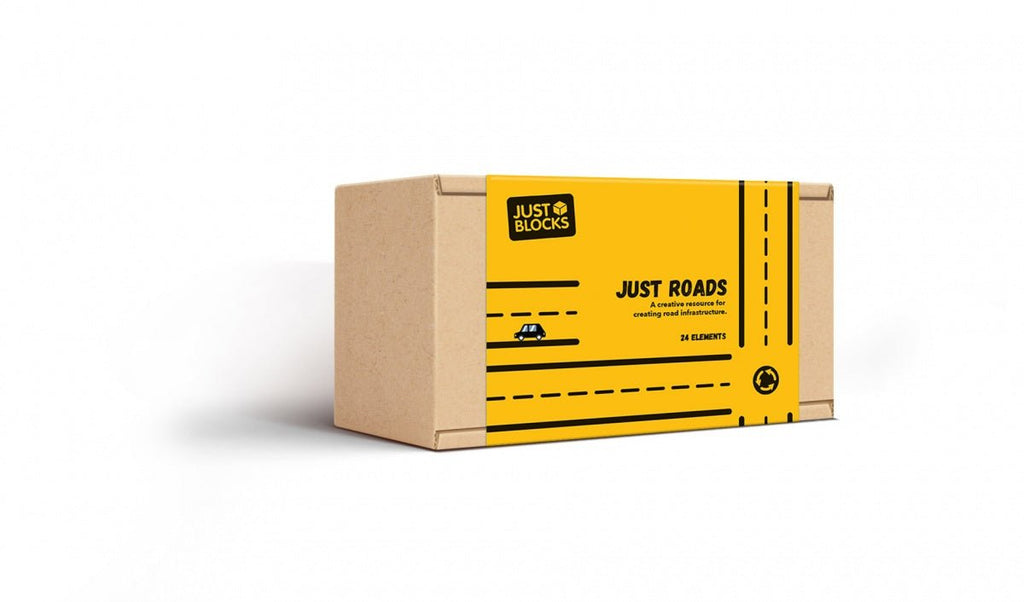 Just Blocks - Just Roads 24 - vendor-unknown - Honeybee Toys