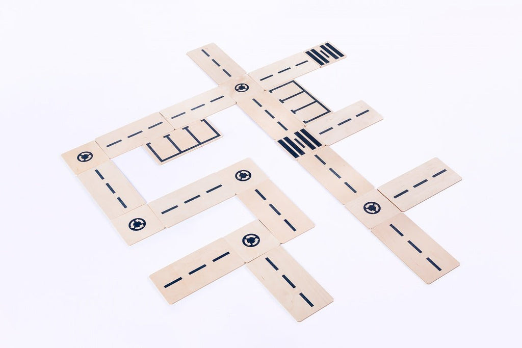 Just Blocks - Just Roads 24 - vendor-unknown - Honeybee Toys