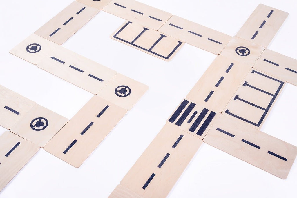 Just Blocks - Just Roads 24 - vendor-unknown - Honeybee Toys