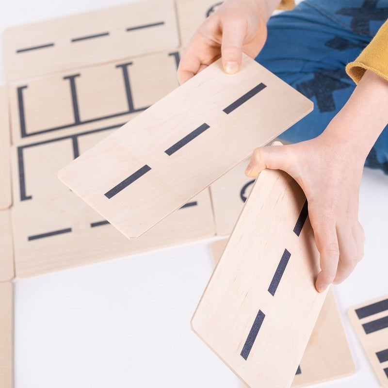 Just Blocks - Just Roads 24 - vendor-unknown - Honeybee Toys