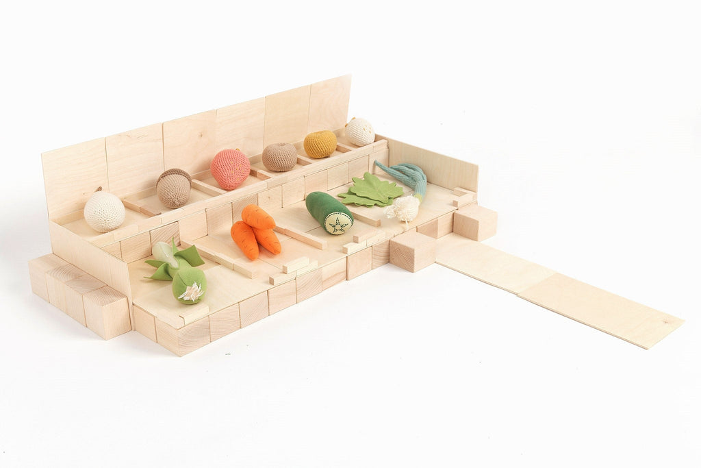 Just Blocks Medium Pack (166) 40% Off (Was $152.00 Now $91.20) - vendor-unknown - Honeybee Toys