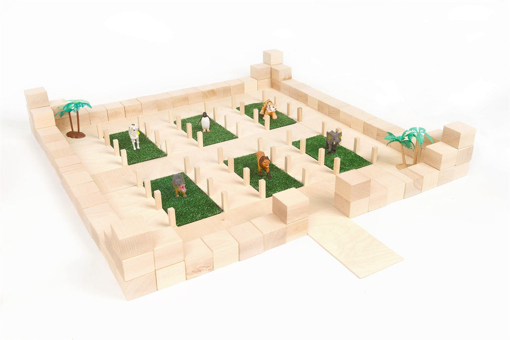 Just Blocks Medium Pack (166) 40% Off (Was $152.00 Now $91.20) - vendor-unknown - Honeybee Toys