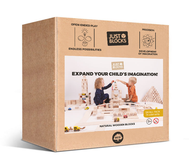 Just Blocks Small Pack (74) 40% Off (Was $62.40 Now $37.44)