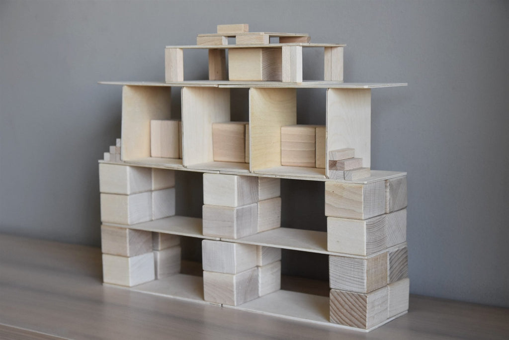 Just Blocks Small Pack (74) 40% Off (Was $62.40 Now $37.44) - vendor-unknown - Honeybee Toys