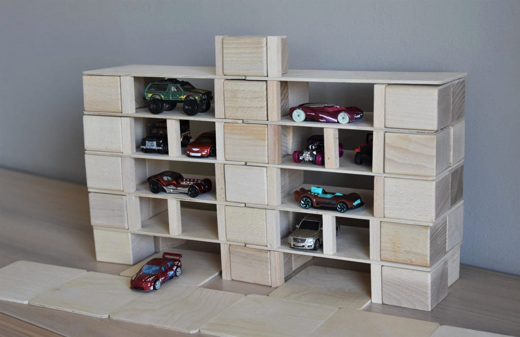 Just Blocks Small Pack (74) 40% Off (Was $62.40 Now $37.44) - vendor-unknown - Honeybee Toys