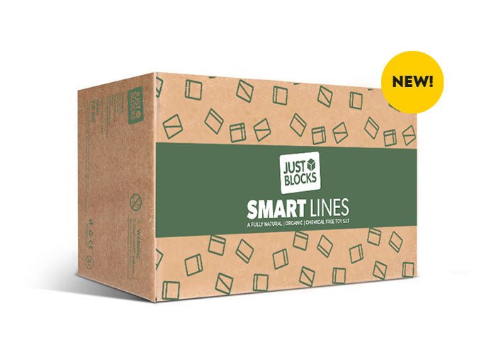 Just Blocks Smart Lines Medium - vendor-unknown - Honeybee Toys