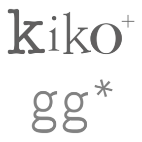 Kiko+ & GG logo