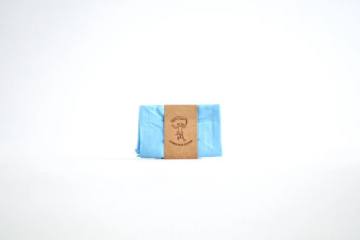 Laura's Play Cotton Alaskan Blue 50 x 50 cm - vendor-unknown - Honeybee Toys