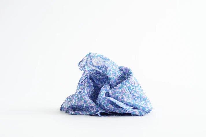 Laura's Play Cotton Confetti Cool 90 x 90 cm - vendor-unknown - Honeybee Toys