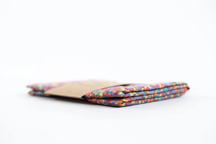 Laura's Play Cotton Confetti Rainbow 90 x 90 cm - vendor-unknown - Honeybee Toys