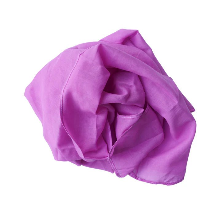 Laura's Play Cotton Dark Pink 90 x 90 cm - vendor-unknown - Honeybee Toys