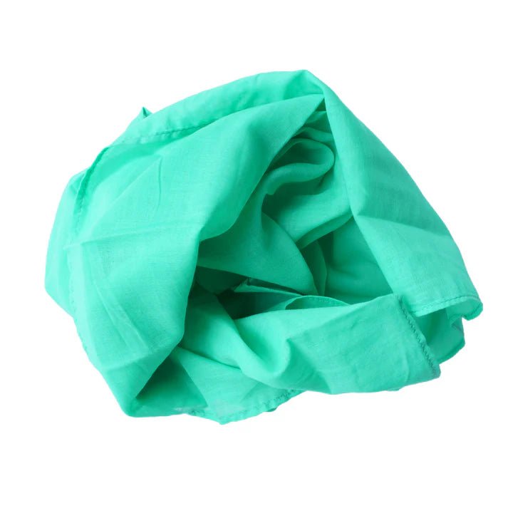 Laura's Play Cotton Green 90 x 90 cm - vendor-unknown - Honeybee Toys