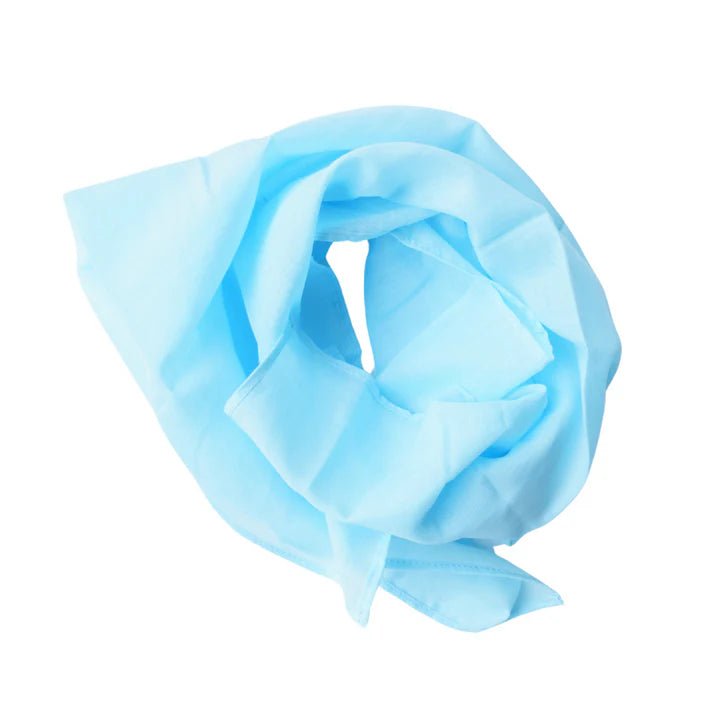 Laura's Play Cotton Light Blue 90 x 90 cm - vendor-unknown - Honeybee Toys