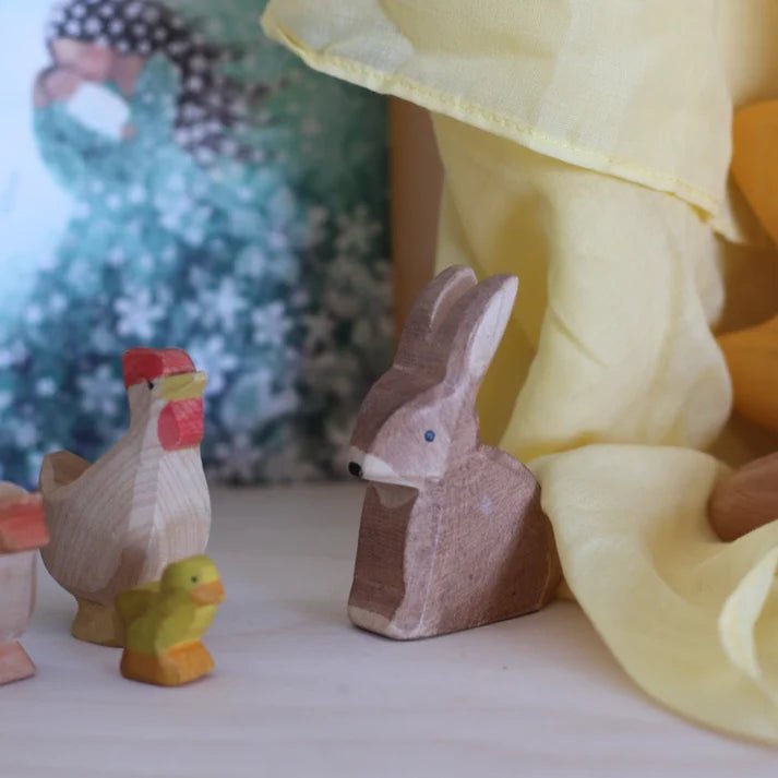 Laura's Play Cotton Light Yellow 50 x 50 cm - vendor-unknown - Honeybee Toys