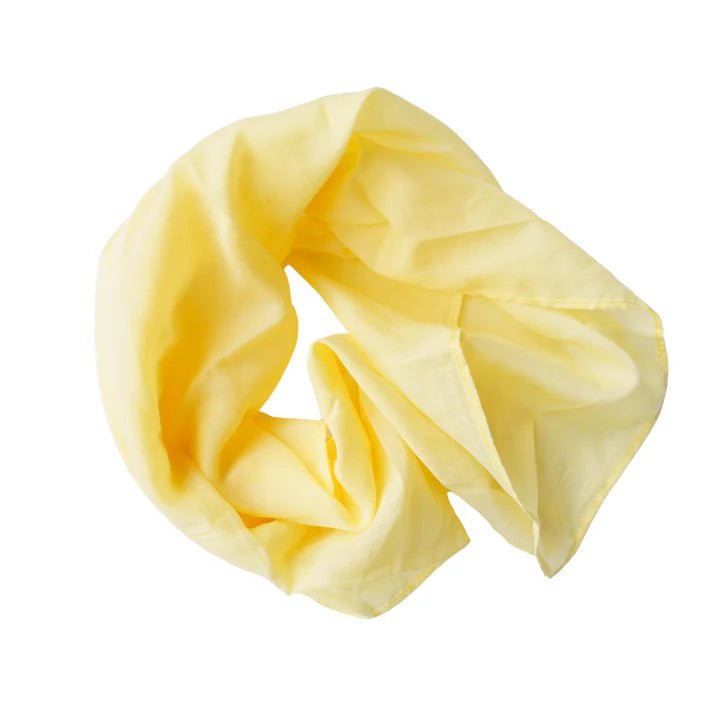 Laura's Play Cotton Light Yellow 50 x 50 cm - vendor-unknown - Honeybee Toys